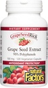 Naturlige faktorer, GrapeSeedRich Grape Seed Extract, Antioxidant Support for Sund Inflammation Response, 120 Kapsler