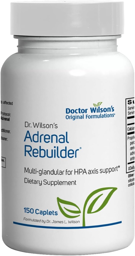Wilsons binær rebuilder 150 caplets multiglandulær inkl. Adrenal Cortex til binær og HPA Axis Support *