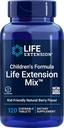 Life Extension Children's Formula Mix™, multivitamin for Kids, 18 Essential Vitamins and Minerals, Berry Flavored with no Added Sucrose, Gluten-Free, Non-GMO, 120 chewable Tablets