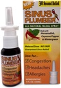 Sinus Plummer Pepper Nasal Spray, Allergi og Sinus Relief, Congestion, Hovedpine, 1 fl oz