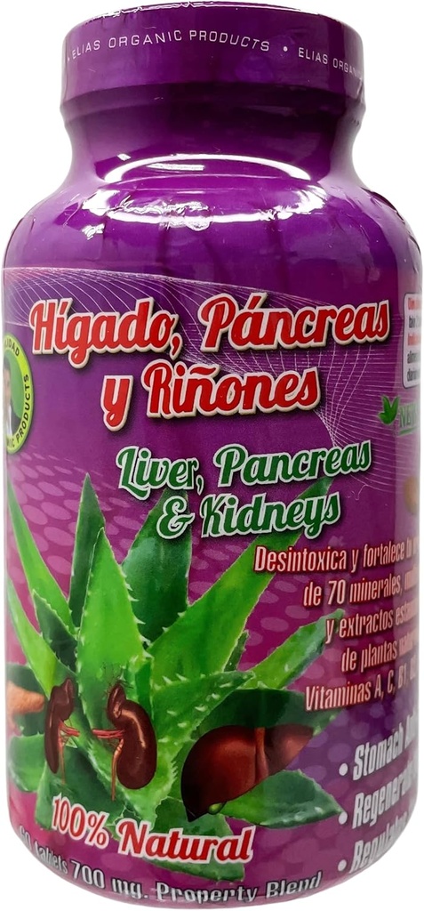 Apoye el hígado, el páncreas y Los riñones saludables con agentes herbales naturales. (1)