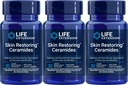 Life Extension Hudretablering Ceramider, 30 Flydende vegetariske kapsler (pakning med 3)