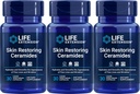 Life Extension Hudretablering Ceramider, 30 Flydende vegetariske kapsler (pakning med 3)