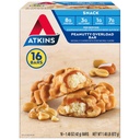 Atkins Snack Bar, Peanutty Overbelastning, 8g Protein, 7g Fiber, 3g Net Carbs, Keto Friendly, 16 Greve