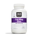 365 af Whole Foods Market, Cal- Mag- Zink med D3- vitamin, Vegetarisk, 180 Greve