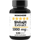 MONOHERB Shilajit Extract 1000 mg - 120 Vegetariske kapsler