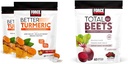 Kraftfaktor Bedre gurkemeje 120 Soft Chews & Total Beets 60 Soft Chews Bundle til fælles og hjerte sundhed