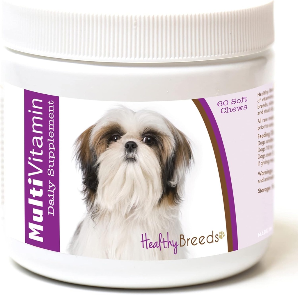 Sunde racer Shih Tzu Multi- Vitamin Soft Chews 60 Greve