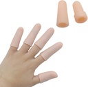 (20PCS) Gel Finger Sleeves, Finger Support, Silicones Finger Protectors, Vandtæt, Finger Cots Great for Finger Craking, Finger Trigger.