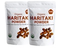 Organic Haritaki Fruit Powder Harde Harad Terminalia chebula Kadakapudi 16 Oz 453 GM 1 Pund fordøjelse Gas Relief sund tarm Funktion Ayurveda Superfood Resealable Pouch