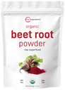 Organic Beet Root Powder, 4 Pounds ttesmå 124; Cold Pressed, Vand Opløseligt, Høj Koncentreret Raw Beet Supplementet 124; Superfood Drink Mix 124; Non- GMO, Vegansk Venlig, Plantebaseret