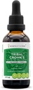 Tribal Crohns Herbal Extract Alkohol- Free, Tincture, Glycerite Slippery Elm, Persille, Marshmallow, Gurkemeje, Frankincense, Green Tea. Gut og tarm Formel 2 oz