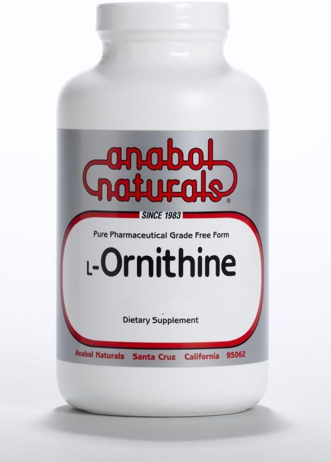 Anabol Naturals L- Ornithin 500 Bedste Free Form Powder