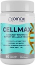 Omax3 Cellmax - understøtter cellular sundhed, klinisk proven, PolySea Seaweed Extract, Antioxidant Protection, Promoderer Collagen produktion, øger immunfunktion, bæredygtig og ren formel