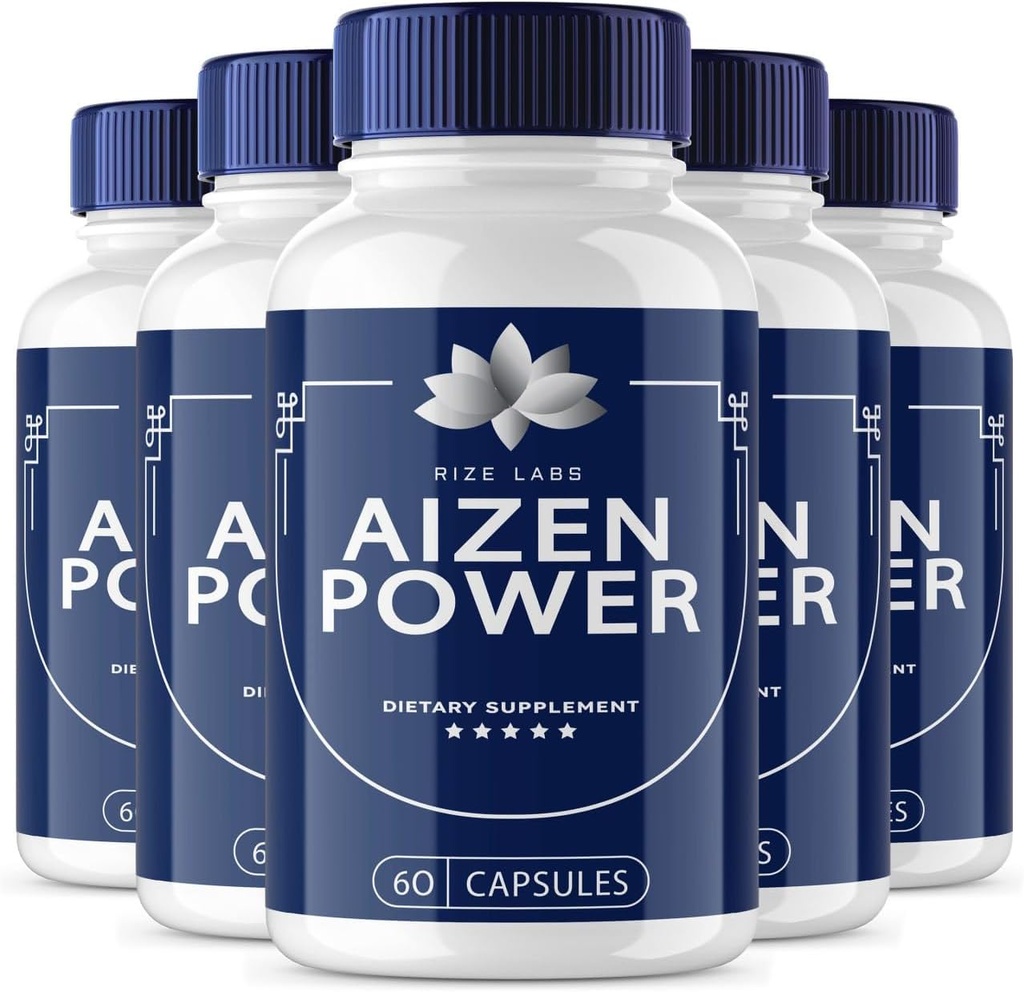 rize laboratorier - Aizen Power for mænd, Alle naturlige mandlige supplement til Boost energi og ydeevne (300 kapsler)