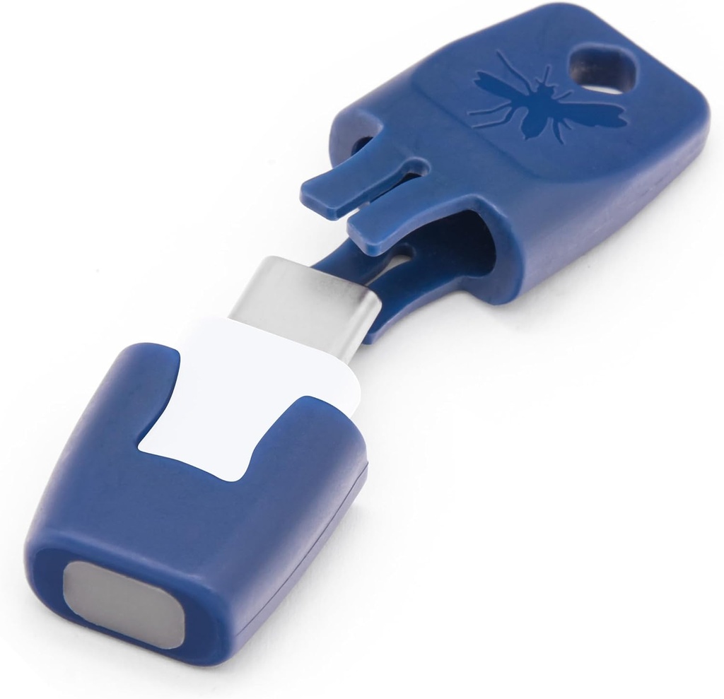 varme det - Smartphone- drevet Insect Bite Healer - Kemisk-fri lindring fra klø og smerter bare med koncentreret varme - til iPhone 15 / 16 & Android (USB- C)