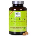 NY NORDIC Active Lever Gummies, Milk Thistle, Artichoke & Turmerisk tillæg, Natural Peach Mango Flavor, Sugar Free & Vegan, 60 Greve (Pack of 1)