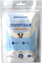 Vitamatic Bovine Colostrum 30% IgG Powder 16 OZ (454 Gram) - Supplement til Gut Sundhed, Hårvækst, Skønhed, Muskel Inddrivelse, & immunforsvar - Let at blande - (Unflavored)