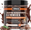 Coffee Flavor Creatin Monohydrat Gummies 5000mg for mænd og kvinder, Indeholder L- Taurine + vitamin B12, betain, L- Citrullin for muskel styrke, Forbedre motion Endurance -116 Tæl