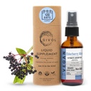 Organic Elderberry Mist (Sambucus Nigra) Liquid Extract - Extra Strength immunboost for børn og voksne - High Flavonoid Nivels, Easy Absorption, Non- GMO, Vegan - 120- Day Supply