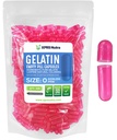 XPRS Nutra Størrelse 0 Tomme kapsler - 500 Tomme Gelatine kapsler - Piller gør det - Pure Bovin Pil Gel Caps til Do- It- Yourself kosttilskud (Azalea Pink)