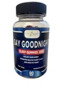 Sig godnat Melatonin Gummies - Melatonin 2mg, Passionflower, Kan fremme en sund søvn cyklus, Non-Habit Forming, Naturlige Ingredienser, Kan hjælpe med at berolige og slappe af i kroppen, 60 Gummies