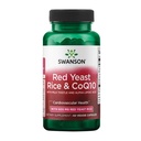 Swanson Traditional Red Yeast Rice & CoQ10 med Milk Thistle og Alpha Lipoic Acid 60 Veg Kapsler