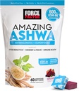 Force Factor Amazing Ashwa til stress Relief, hukommelse, fokus og immunforsvar sundhed, Ashwaganda tillæg med KSM- 66 Ashwagandha til stress, 60 bløde tygger