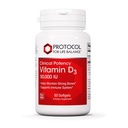 PROTOKOL FOR LIV BALANCE D3 50000 IE - immunsupport sundhedsmæssige knogler og tænder - 50 Softgels