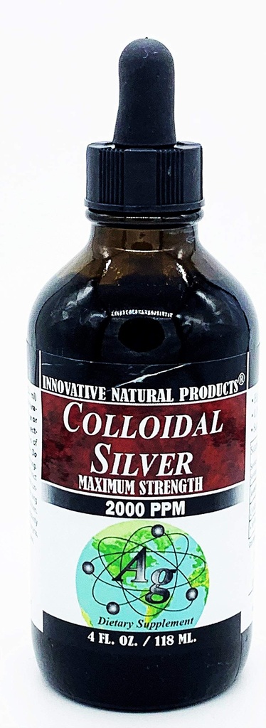Kolloid sølv 2000 PPM (4 oz) af innovative naturlige produkter