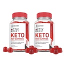 Justified Laboratories (2 Pack Activboost Keto Acv Gummies Advanced Formel 1000MG Active Boost Formuleret med Pomegranate Beet Juice Powder B12 Vegan Non GMO 120 Gummys