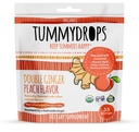 Tummydråber USDA Organic Double Ingefær Peach, 33 lozenges