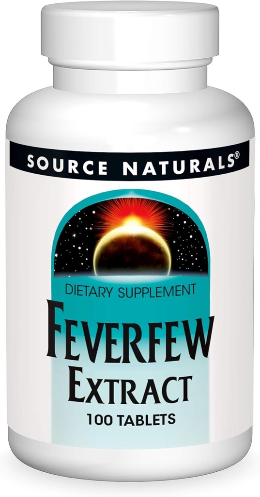 Source Naturals Feverfeel Extract - Understøtter sund hjerne funktion * - 100 tabletter