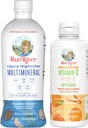 MaryRuth 's Nighttime Multimineral (kokos) & C-vitamin Liposomal (Citrus & Vanilla) - 124; Clean Label Project Verified ® - 124; Supplement til Sengetid & Antioxidant - 124; Vegan, Non- GMO, Gluten Free
