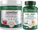Renhed Produkter JointGel (Berry Flavor) + HA Fælles Formel Bundle Bioactive Collagen Peptider + MSM - Understøtter fælles funktion + fleksibilitet, mens facilitering Joint Cartiage - Hyaluronsyre + mere