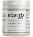 Elementær omrystning - Nutrient- Rich Powder - Lactose- Free, Casein- Free, Ingen kunstige tilsætningsstoffer - Glat, Let at blande pulver til Versatile Anvendelse - (100 g, Simply Vanilla)