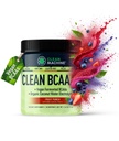 Ren BCAA - 2: 1: 1 Mad bestøvet BCAAs pulver & kokos vand Elektrolyter Inddrivelse & Amino Energy Supplement - Award Winning Vegan Aminosyre Supplement - 30 Servering (30, Frugt Punch)