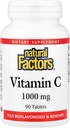 Naturlige faktorer - C-vitamin 1000mg, Med Bioflavinoider & Rosehips, 90 tabletter