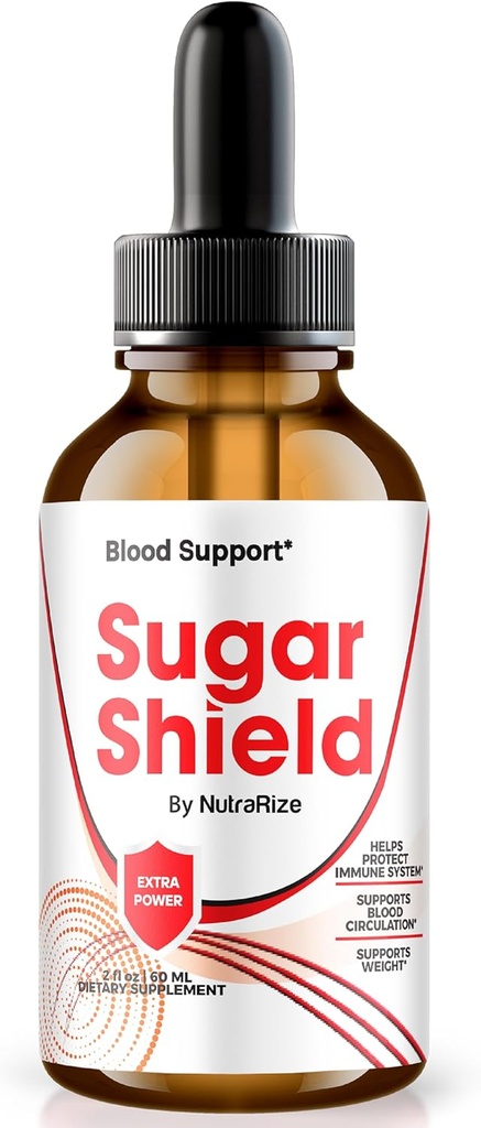 NutraRize Sugar Shield Drops, Blood Support Liquid Supplement, Maksimal styrke Formel Drop, Natural Blood Blend Complex, Official Gotas Anmeldelser (30 Servere)