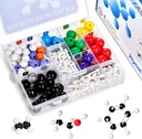 JoyCat Molecular Model Kit (238pcs), Organic Chemistry Molekyle Science Gaver for Ochem og Uorganiske Studerende og Lærere