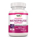 Advanced Menopause Support - Natural kvindelige Hormonal Complex for Hot Flashs, Mood Swings & Vaginal Dryness - Black Cohosh, Soy Isoflavones & Herbal Extract Formel - ikke omfatter Hormon