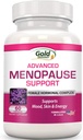 Advanced Menopause Support - Natural kvindelige Hormonal Complex for Hot Flashs, Mood Swings & Vaginal Dryness - Black Cohosh, Soy Isoflavones & Herbal Extract Formel - ikke omfatter Hormon