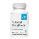 XYMOGEN S Acetyl Glutathion - Superior Absorption Acetyleret Glutathion Supplement med Mavesyre-resistente kapsler - sund aging, cellular, antioxidant + immunforsvar (60 kapsler)
