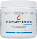 Breeder 's Edge i Mellem for ham Multivitamin til Hanhunde og Katte, Understøtter Energi, Kardiovaskulær funktion, og Prostata Sundhed, 23 Vitamin og Min, Made in USA, 60 Greve