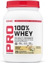 GNC Pro Performance 100% Whey Protein Powder 2.0, Fast Absorbing for Muscle Strength and Recovery, Vanilla, 25 Servings