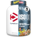 Dymatize x Fruity Småsten ISO100 Whey Protein Powder Isolate, 25g protein, 5,5g BCAA, 120 Cal., Gluten Free, 1g fedt, 1g sukker, 2g carb (75 Servere)