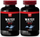 Bloating Relief and Belly Reduction - Water Away Diuretic Pills - Natural Detox Pills - Vand piller til hævede ben og fødder - Naturlige diuretika til vandretention - Diuretic Pills - 2B 120Kapsler