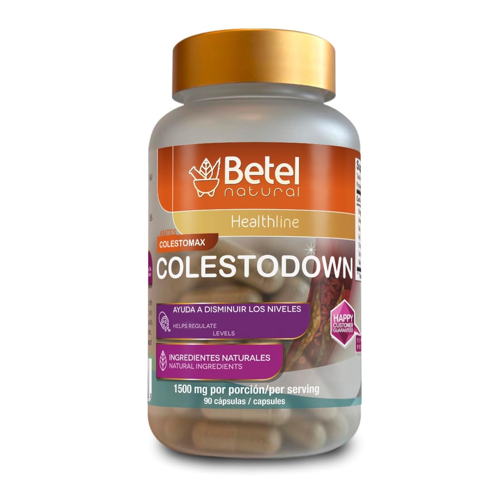 Betel Natural Colestomax kapsler Sunde Cholesterolniveauer - 90 kapsler