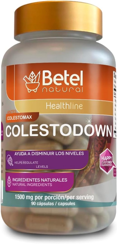 Betel Natural Colestomax kapsler Sunde Cholesterolniveauer - 90 kapsler