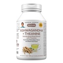ANDREW LESSMAN Ashwagandha + Theanine 180 Kapsler - Standardized Extract. Fremmer afslapning, fokus og balanceret mood. Lille let at synke kapsler